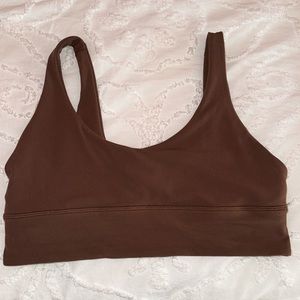Lululemon Align Bra size 12 (color java)
